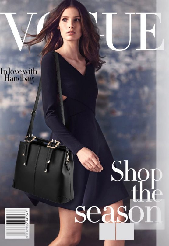 NICOLE&DORIS Women handbag fashion style handbag casual shoulder bag cross-body work bag purse for ladies - Image 2