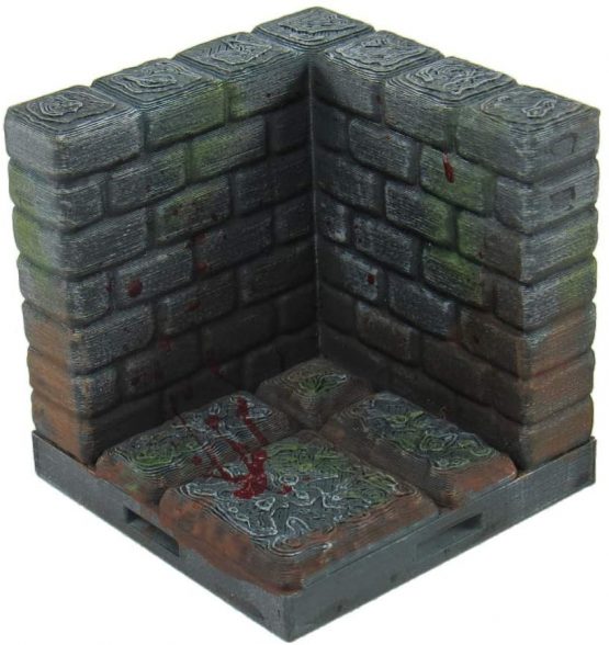 EnderToys Locking Dungeon Tiles - Masonry and Stone, Wargame Terrain for Tabletop 28mm Miniatures, 3D Printed Scenery - Image 4