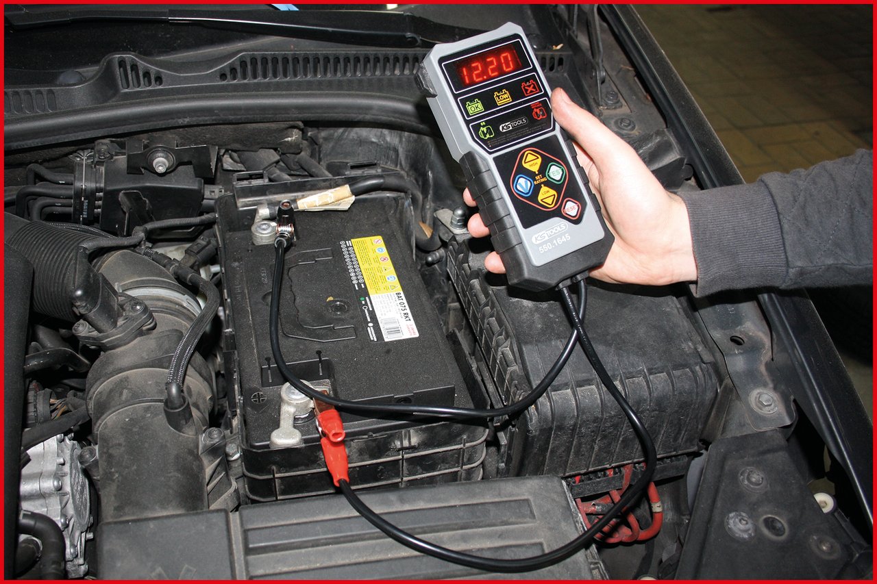 KS Tools 550.1645 12V Digital Battery Tester, colour, Size - Image 4