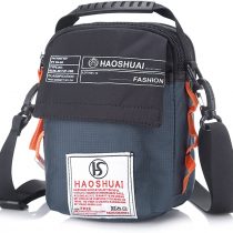 JAKAGO Waterproof Shoulder Bag Universal Small Messenger Bag Handbag Mobile Phone Pouch Cross Body Bag Belt Purse with Shoulder Strap for Outdoor Sport Travel Hiking Camping