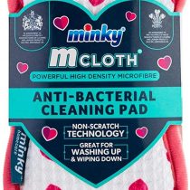 Minky Love Heart Edition M Cloth Anti-Bac Pad