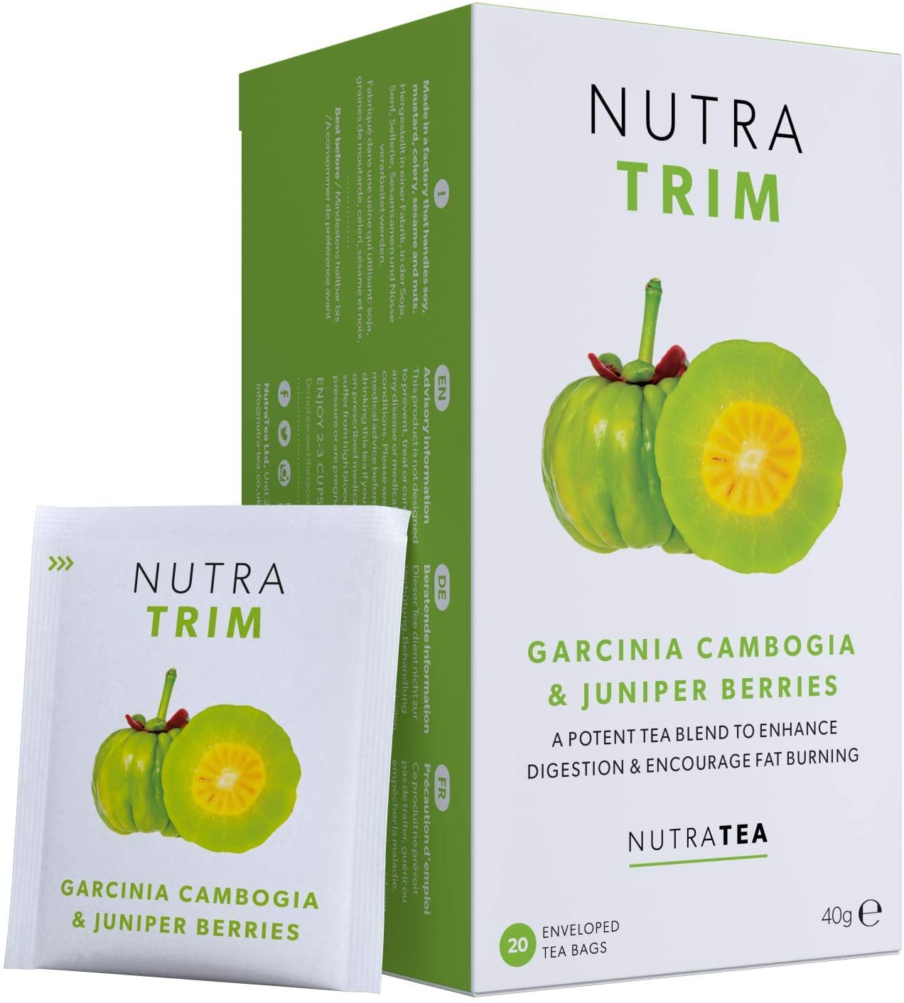 Nutra Tea NUTRATRIM - Slimming Tea, 20 count (Pack of 1)