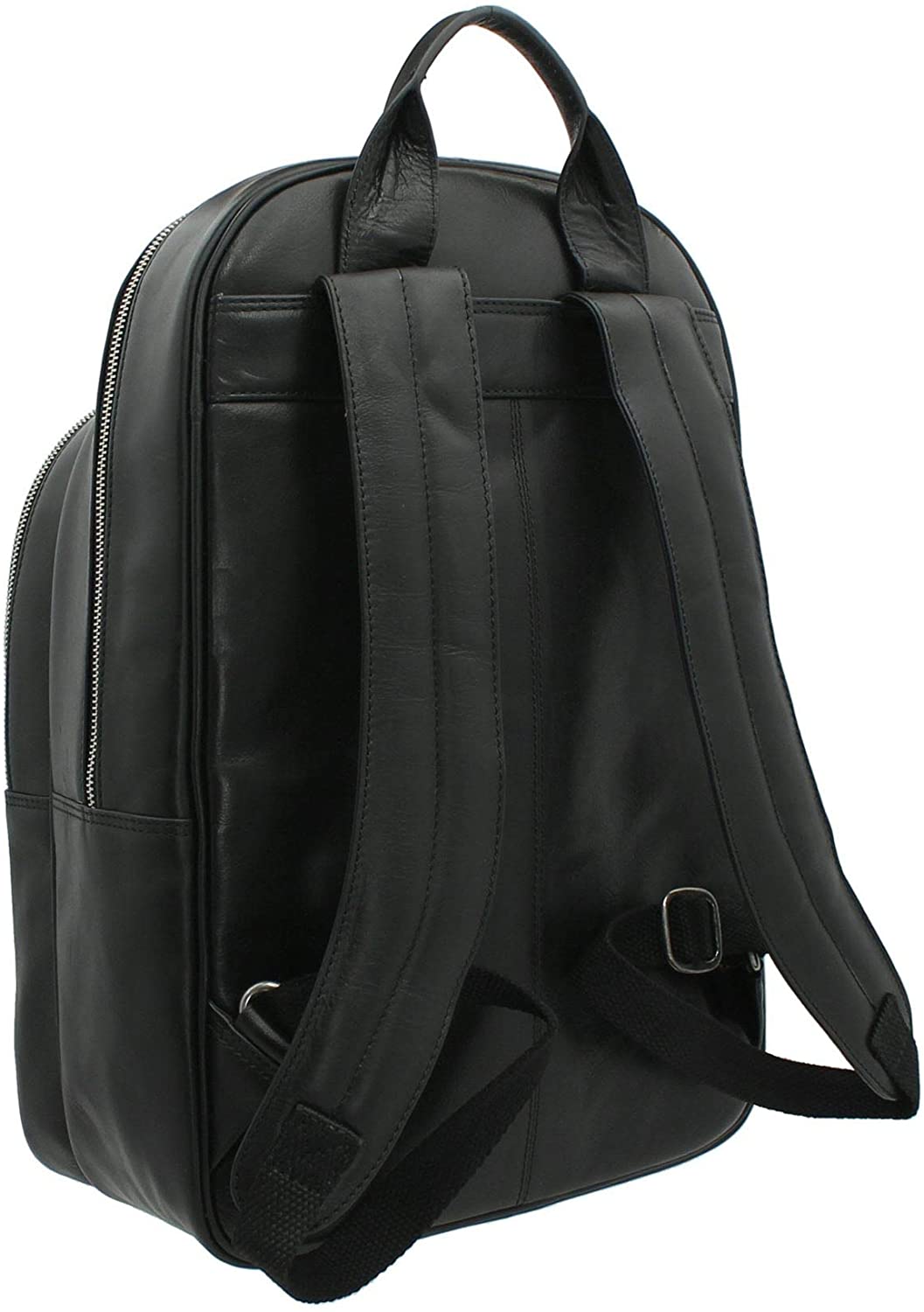 Visconti Toscana Collection Leather Laptop Backpack TC80b Black – BigaMart