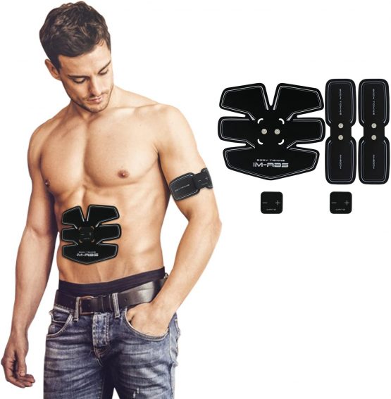 IMATE Abdominal Muscle Toner Toning Belts AB Trainer Muscle Training
