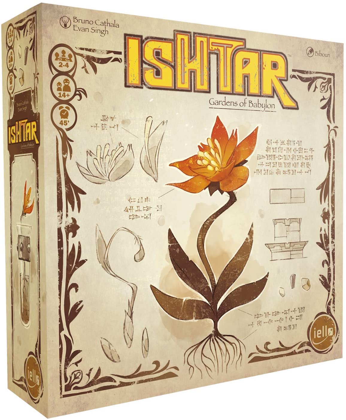 IELLO ISHTAR: Gardens of Babylon Board Game