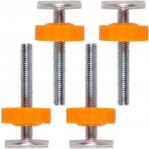 COSORO M10 Pressure Baby Gates Threaded Spindle Rods Walk Thru Gates Accessory Screw Bolts (4pcs Spindle Rods)
