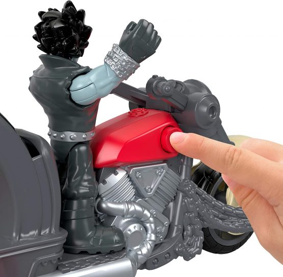 Imaginext GKJ24 DC Super Friends Lobo & Motorcycle - Image 4