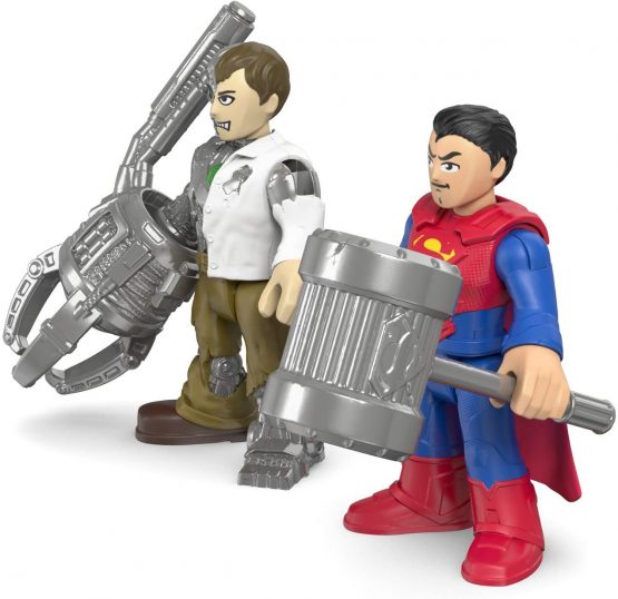 Fisher Price Imaginext Toy - DC Super Friends - Superman and Metallo Action Figure - Image 2