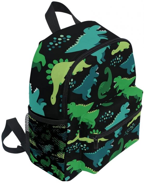 ISAOA Rocker Unicorn Children's Backpack for Boys,Kid's Schoolbag for Kindergarten Preschool Toddler Baby Nursery Travel Bag with Chest Clip (Blue) - Image 2