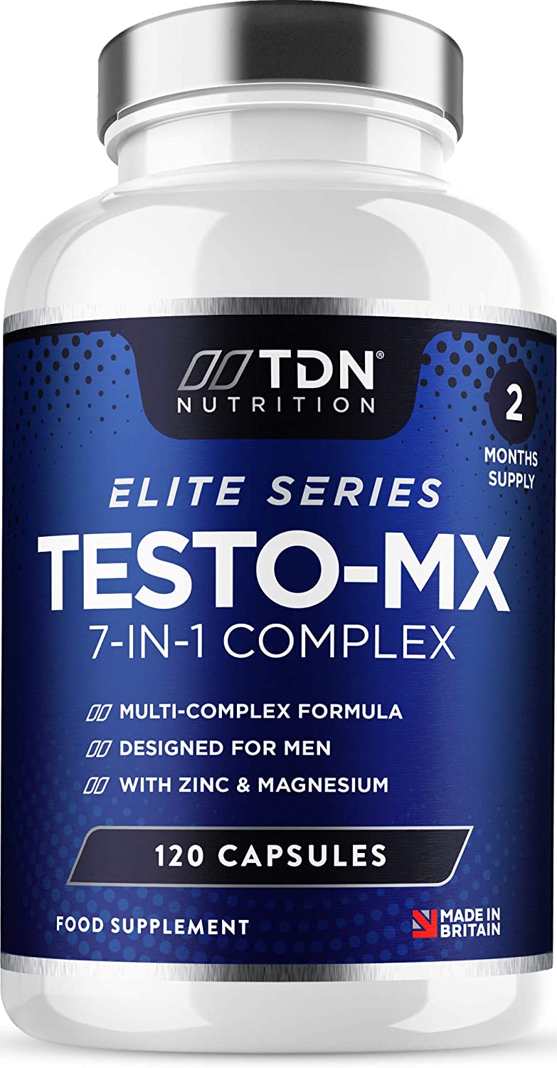 Testosterone Supplements for Men -Zinc & Magnesium Formula, Supports Normal Testosterone Levels & Muscle Health