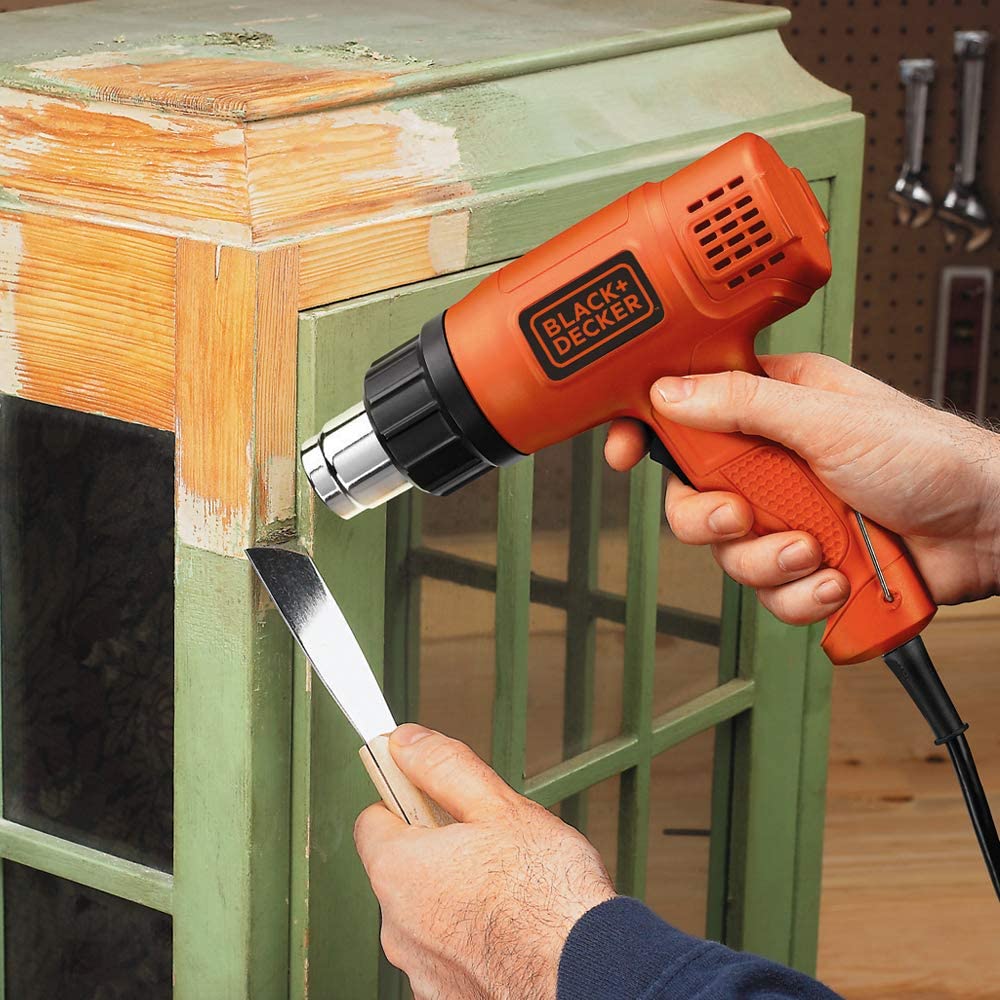 Black+Decker 1750W Heat Gun, KX1650-GB, Black/Orange - Image 3