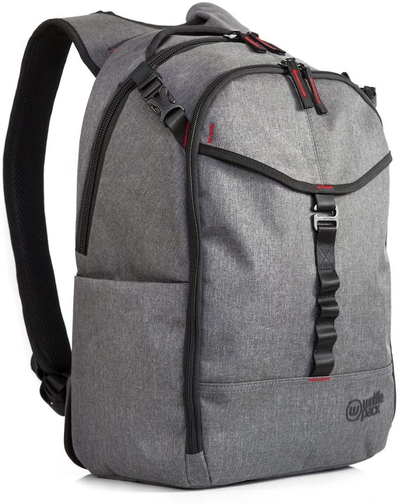 Wolffepack Capture Camera Backpack 26L, Heathered Grey