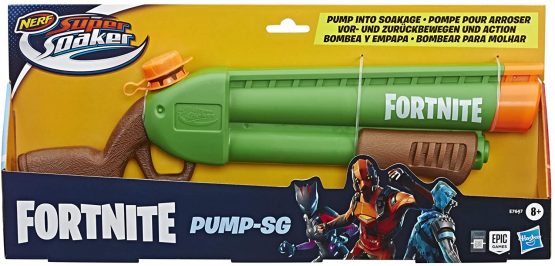 Nerf Super Soaker Fortnite Pump-SG Water Blaster – Pump-Action Soakage – For Youth, Teens, Adults - Image 2