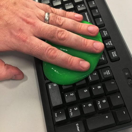 TRIXES Keyboard Cleaner - Dust/Dirt Remover for your PC, Computer, Mobile and Other Everyday Items - Reusable Putty - Image 4