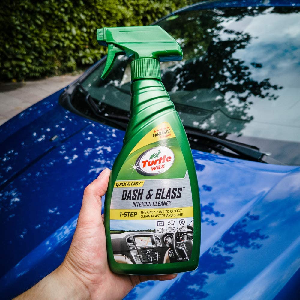 Turtle Wax 51783 Dash & Glass Car Dashboard & Window Screen Shine 500ml, white, 500 ml (Pack of 1) - Image 2