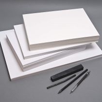 Clairefontaine White Drawing Sketch Paper, 120 g, 24 x 32 cm - Pack 250 Sheets