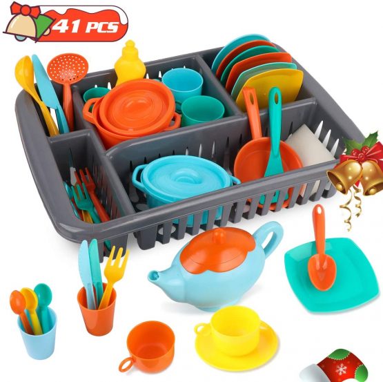 kitchen toy dishes