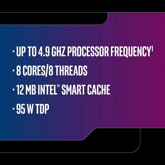 Intel Core i7 9700K 3.6GHz Octa Core LGA1151 CPU - Image 3