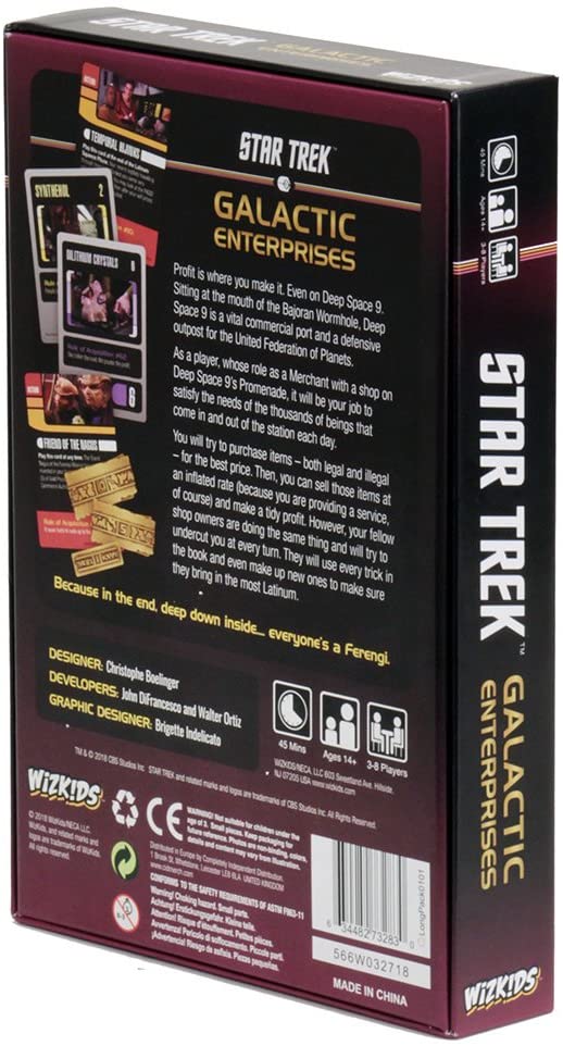 Wizkids Games NECA Star Trek: Galactic Enterprises Board Game (WZK73283) - Image 2