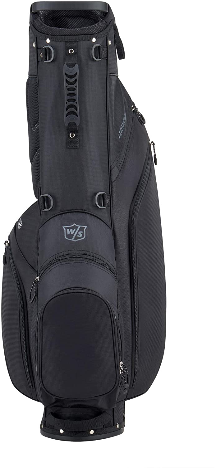 Wilson Unisex-Adult W/S Exo Golf Bag, Stand Bag, Carry bag, Black, One size - Image 4