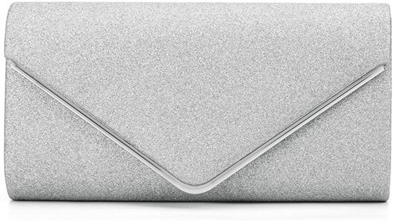 Alifyt Women Clutch Bag Elegant Sequins Evening Clutch Purse Envelope Chain Shoulder Bags Sparkly Evening Bridal Prom Party Handbag Purse - Image 2