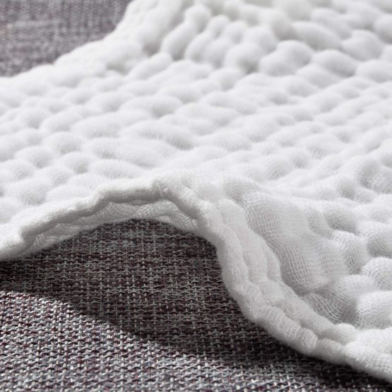 Umiin Baby Washcloths Set of 10, Soft Natural Cotton Muslin Squares Baby Muslin Cloths Baby Wash Cloth, Baby Shower Gift, 30 x 30 cm - Image 3