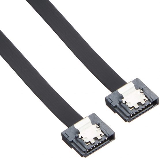 Akasa PROSLIM | SATA Cable III | SATA 3.0 | 7 Pin | 6Gbps | Black | 50cm | For SATA SSD, HDD, CD Driver, CD Writer | AK-CBSA05-50BK