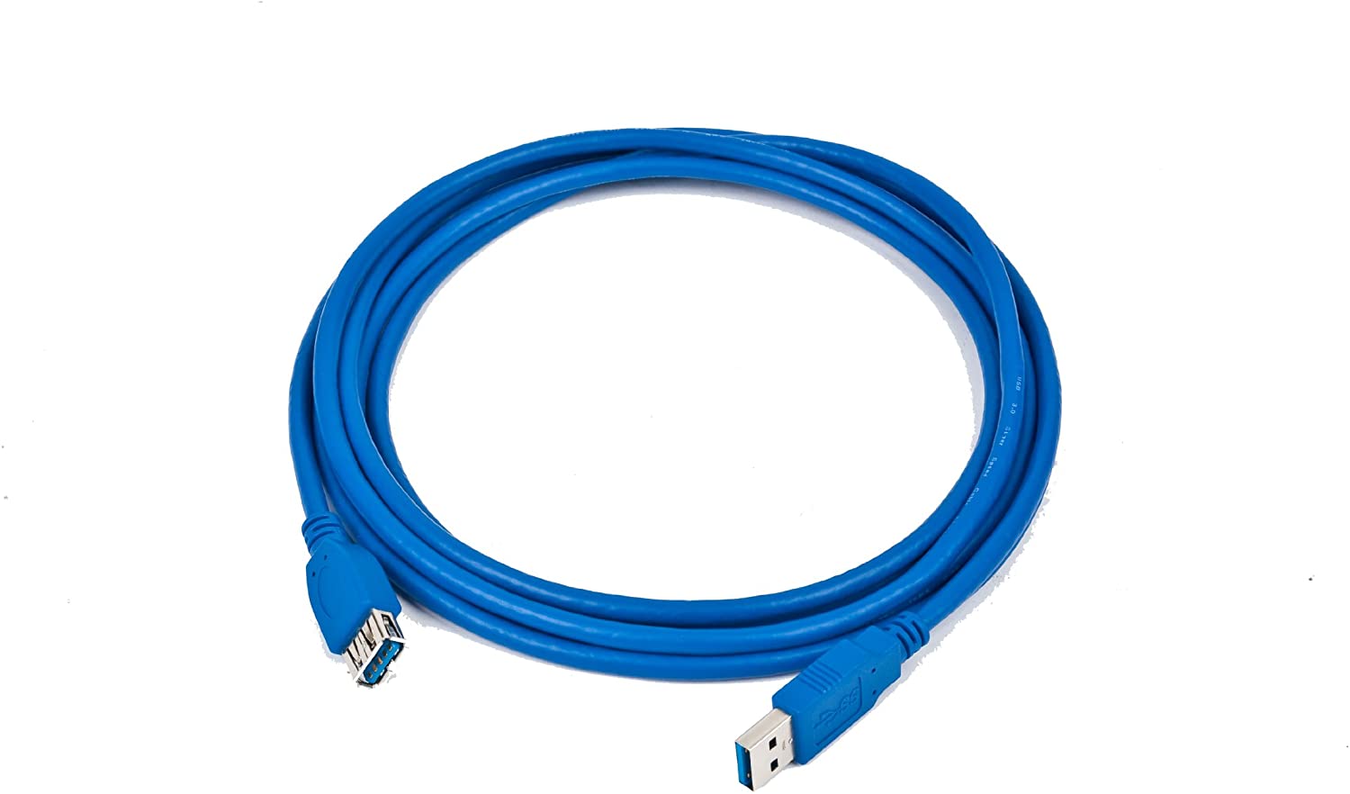 Gembird CCP-USB3-AMAF-6 High End USB 3.0 Extension Cable USB A Male to USB A Female 1.8 m Blue, 1.8 Meters