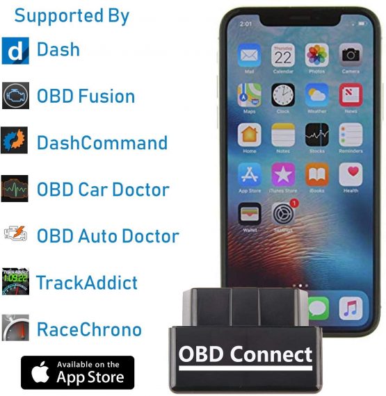 OBD Connect - OBDII OBD 2 WIFI Fault Code Reader For Use With IOS/Apple Devices - Image 2