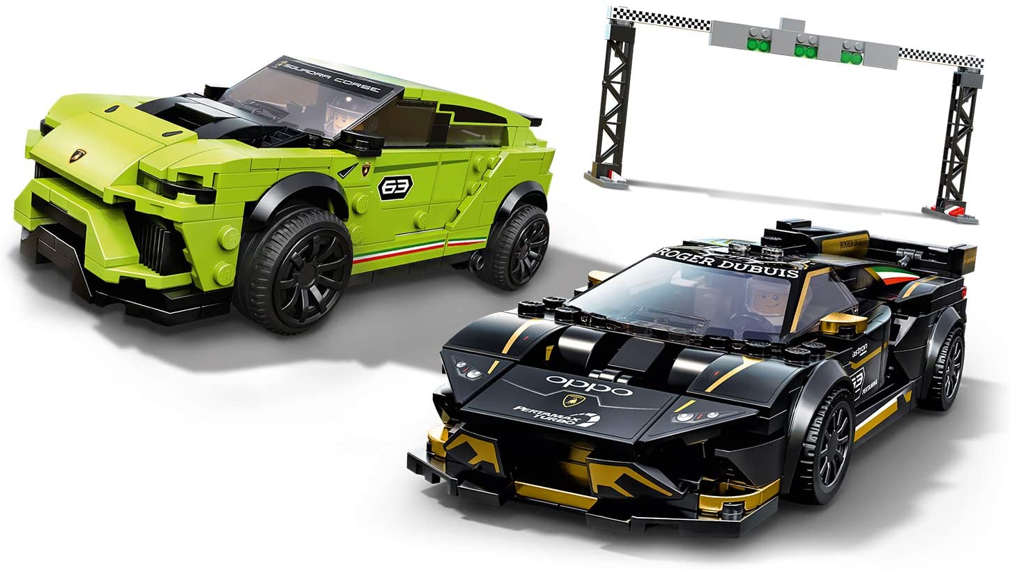 LEGO 76899 Speed Champions Lamborghini Urus ST-X & Huracán Super Trofeo EVO Race Cars Toys Set for 8 Years Old - Image 2