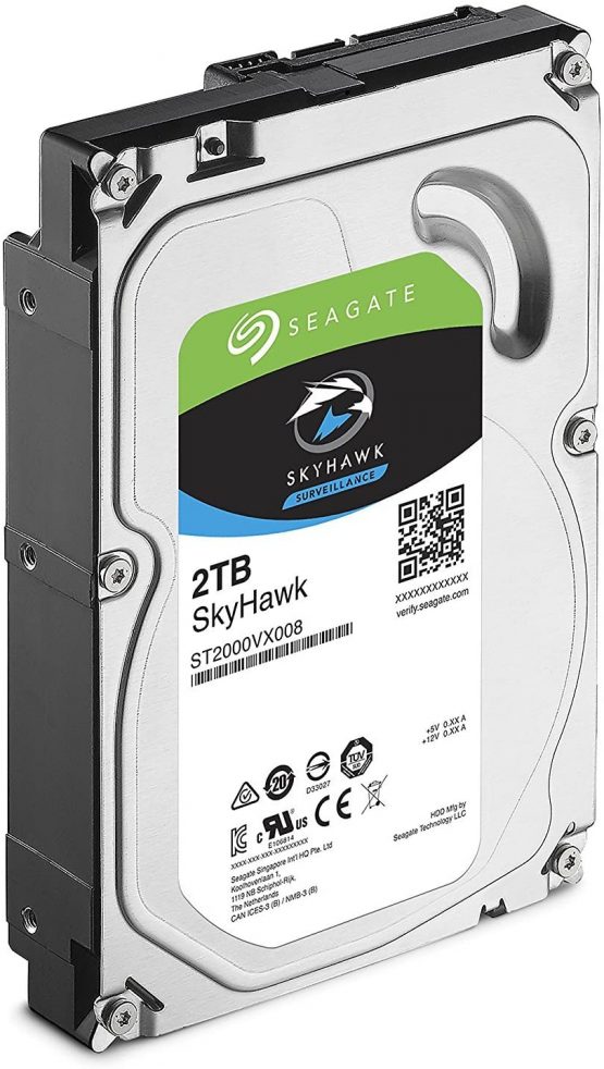 Seagate DISQUES DURS Interne 3" 1/2 SkyHawk 2To ST2000VX008 - Image 3