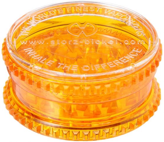 Stortz & Bickle 0930 Volcano Plastic Herb Grinder, Orange
