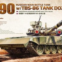 MENG "Model 1:35 Russian Main Battle Tank T-90 w/TBS-86 Tank Dozer Kit (Multi-Colour)