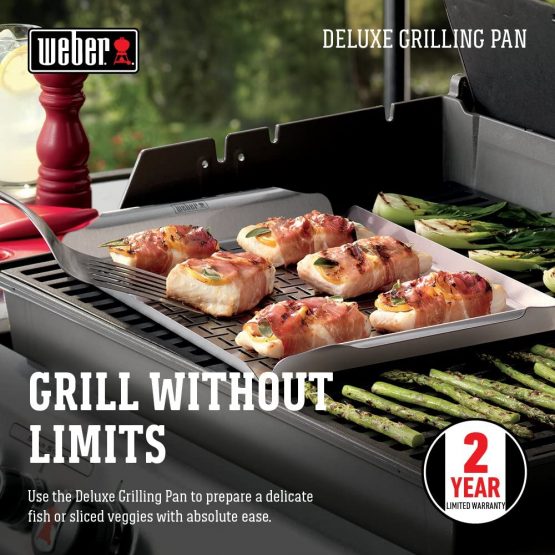 Weber 6435 Stainless Steel Pan, Silver - Image 2