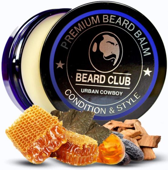 Premium Beard Balm | Urban Cowboy | The Best Beard Conditioner & Softener to Shape & Style your Beard, While Stopping Beard Itch & Flakes | Natural & Organic | Great for Hair Care & Growth 