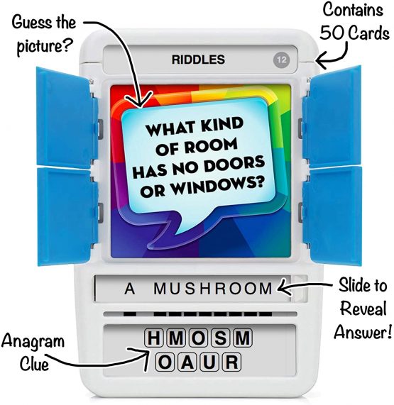 100 PICS Riddles Travel Card Game - Family Brain Teasers, Pocket Puzzles For Kids And Adults - Image 2