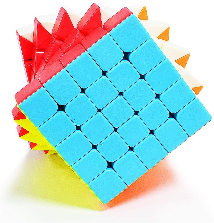 TOYESS Stickerless 5x5 Speed Magic Cube, Professional Puzzle Cube, Brain Teasers Toys for Kids & Adults - Image 4