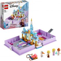 LEGO 43175 Disney Princess Frozen II Anna and Elsa’s Storybook Adventures Playset, Portable Travel Case Toy
