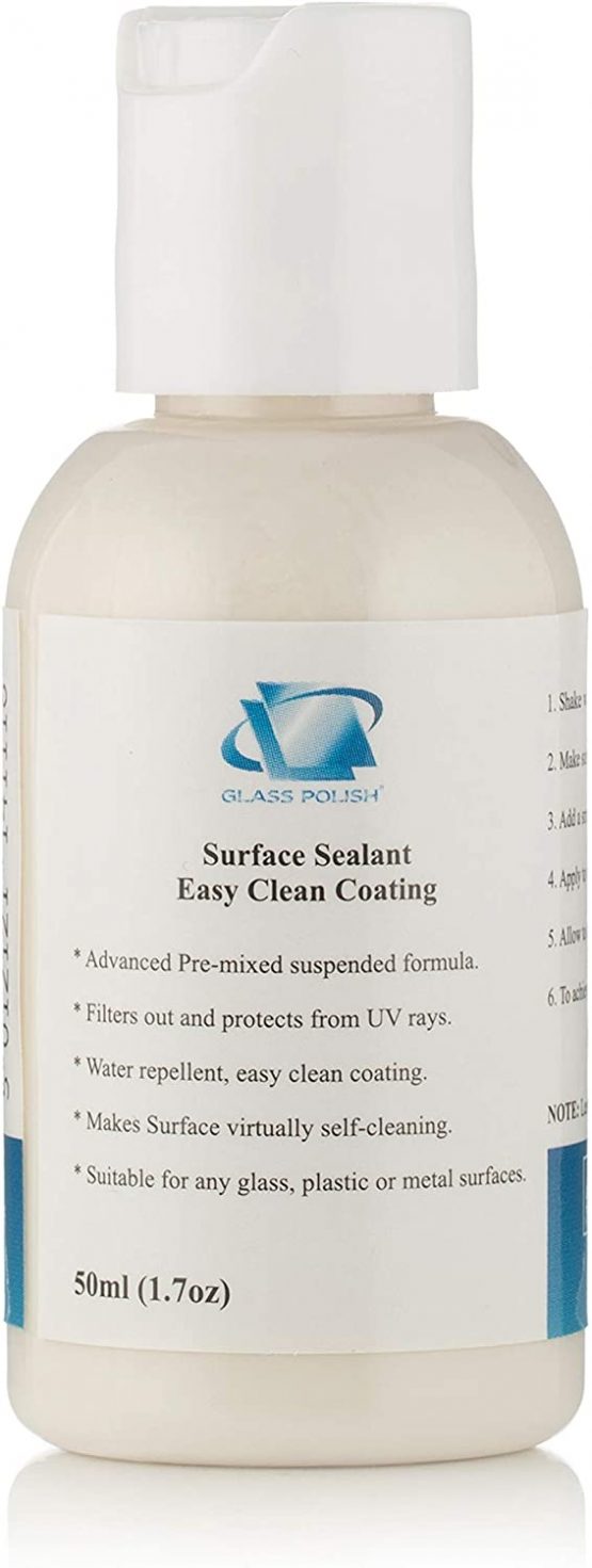 GLASS POLISH 14111 Surface Sealant, Easy Clean Coating and Water