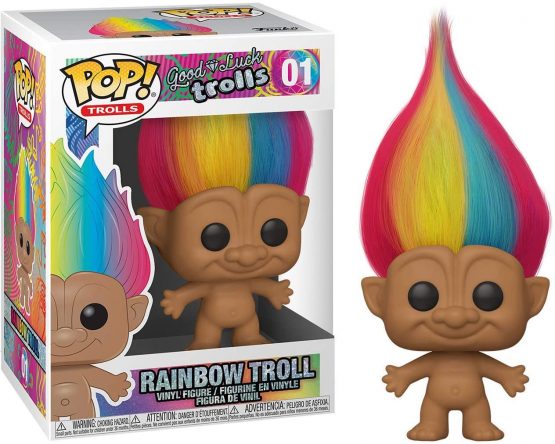 Funko 44604 POP Rainbow Troll Classic Collectible Toy, Multicolour - Image 2