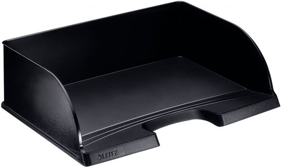 Leitz A4 Landscape Letter Tray, Jumbo, Black, Plus Range, 52190095 - Image 2