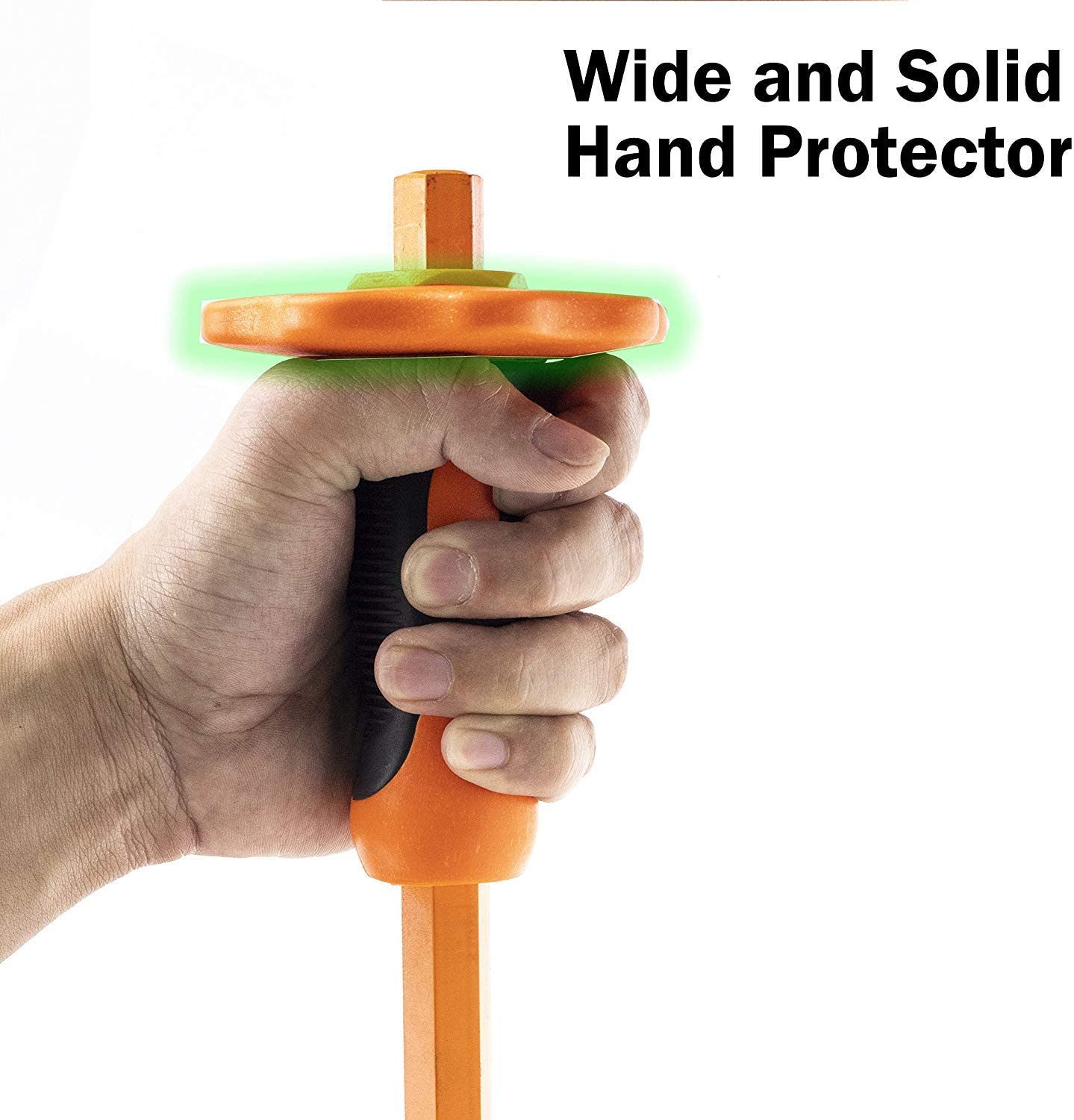 Finder 12 Inch Cold Chisel with Hand Guard - Image 2