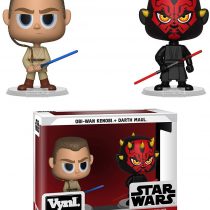 Funko 31621 VYNL 4" 2-Pack: Star Wars: Darth Maul & Obi Wan (The Phantom Menace), Multi