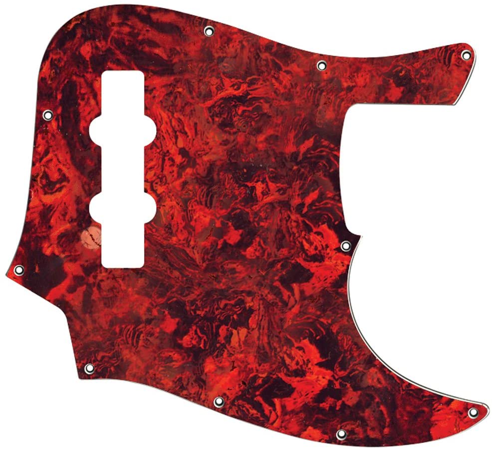 GT JAZZ BASS SCRATCHPLATE- TORTOISESHELL