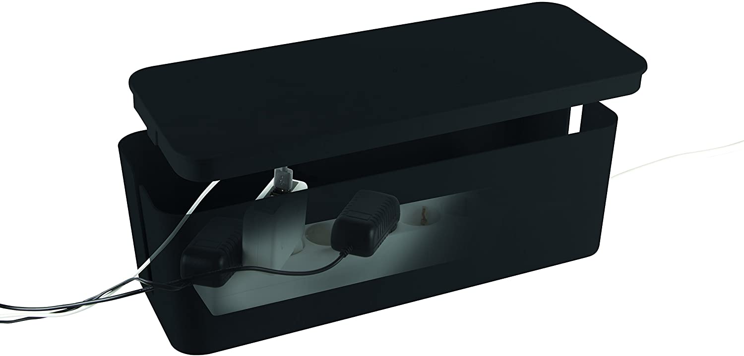 Logilink KAB0062 Cable Box. 40.7 cm Length, Black, Black, groß - Image 4