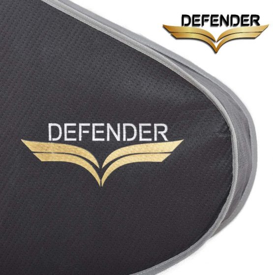 Caravan Defender Tow Hitch Cover Dark Grey/Silver Universal Towing Accessories Protector Waterproof Trailer Covers with Straps - Image 4