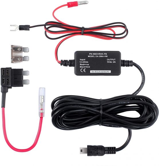 AUTOUTLET Hard Wire Kit Car Dash Cam for Nextbase 512,512G, 402G, 412,312GW, 302G, 112,212, 312,202, 101 and DUOcar Camera