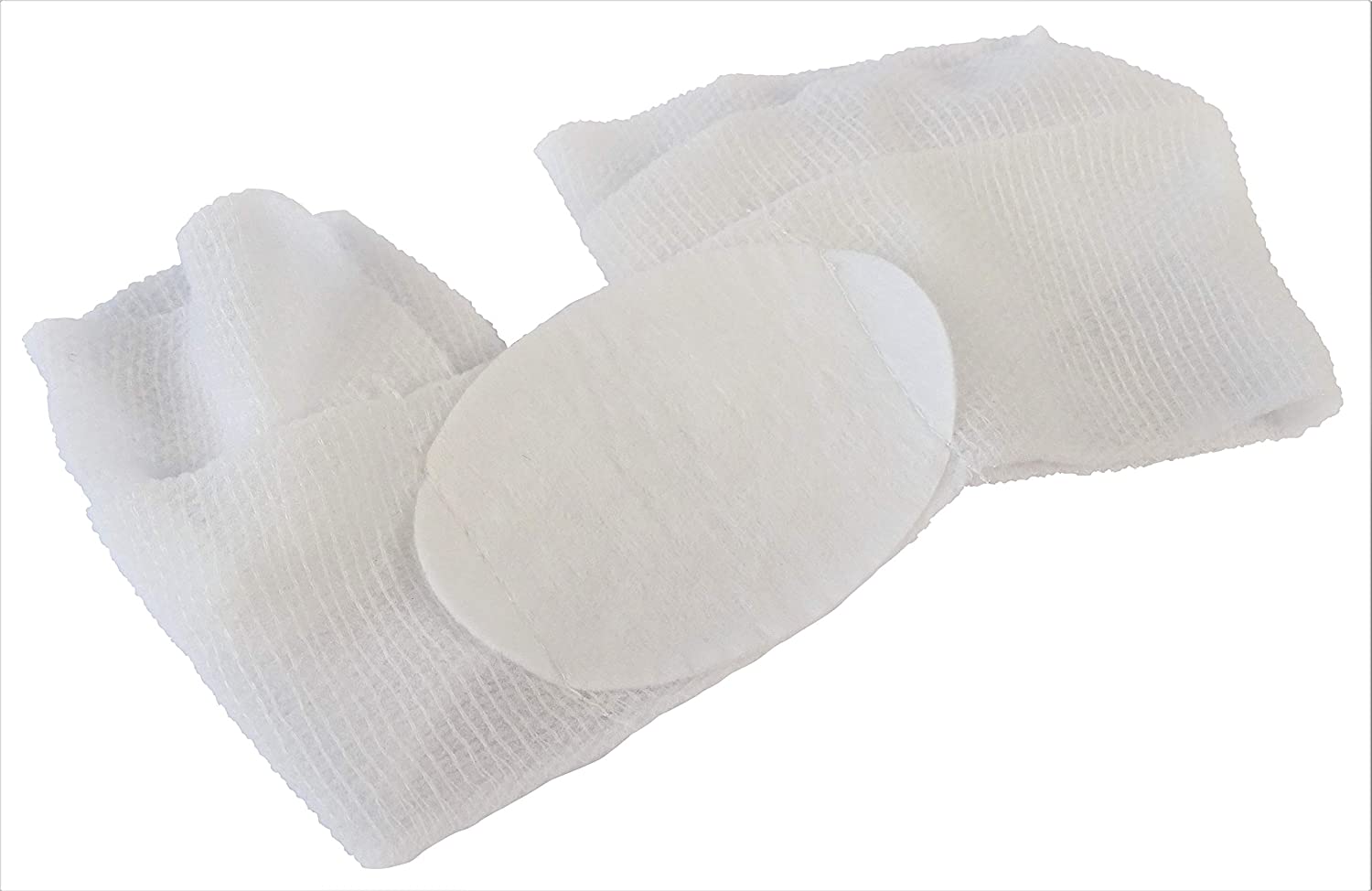 Safety First Aid Group HypaCover Sterile Eye Pad Dressing Bandage (Pack of 6), White, 10x8 cm (Pack of 6) - Image 3