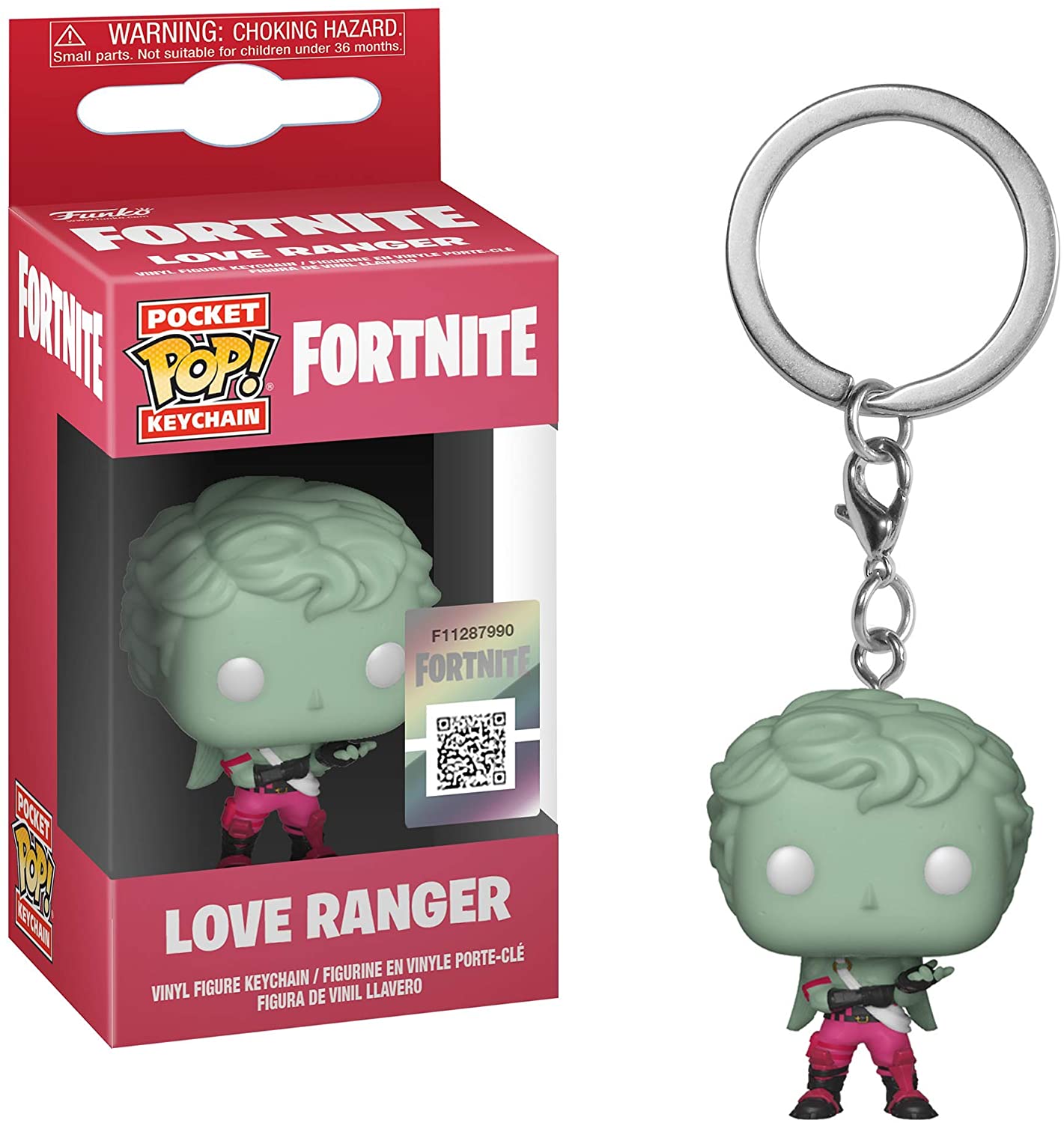Funko Pop! Keychain: Fortnite, Love Ranger, Love Ranger Novelty Keyring, Collectable Mini Figure, Stocking Filler, Gift Idea - Image 2