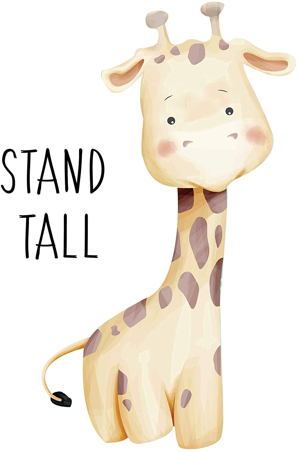WIETRE® Set of 6 Nursery Animal Posters - Boy & Girl - Forest, Safari & Africa Themes - DIN A4 - No Frame - Image 2
